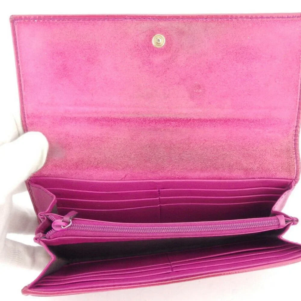 Gucci Purse interlocking pink patent leather Authentic used - Picture 5 of 8